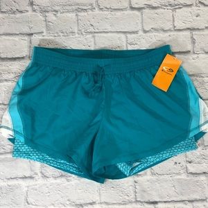 Champion C9 Athletic Shorts Turquoise XL. NWT